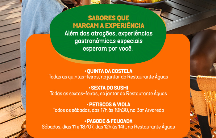 Grandes Lagos - Férias de Julho
