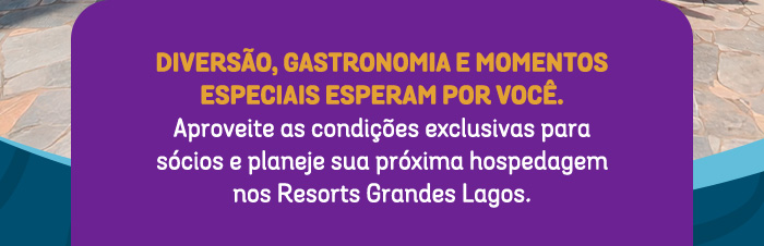Grandes Lagos - Férias de Julho
